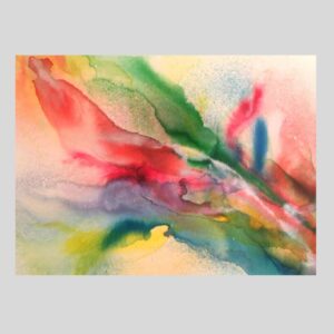 buntes Wandbild