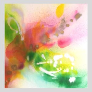Wandbild-Grace-of-the-hummingbird